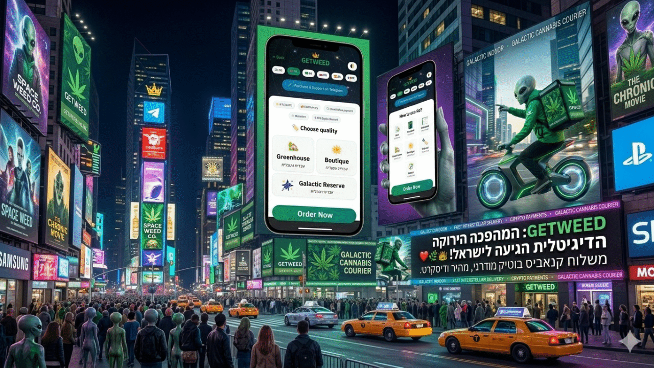  The Green Revolution of the Holy Land: How Cannabis Purchasing Became a Modern “Wolt-Style” Sovereign Experience