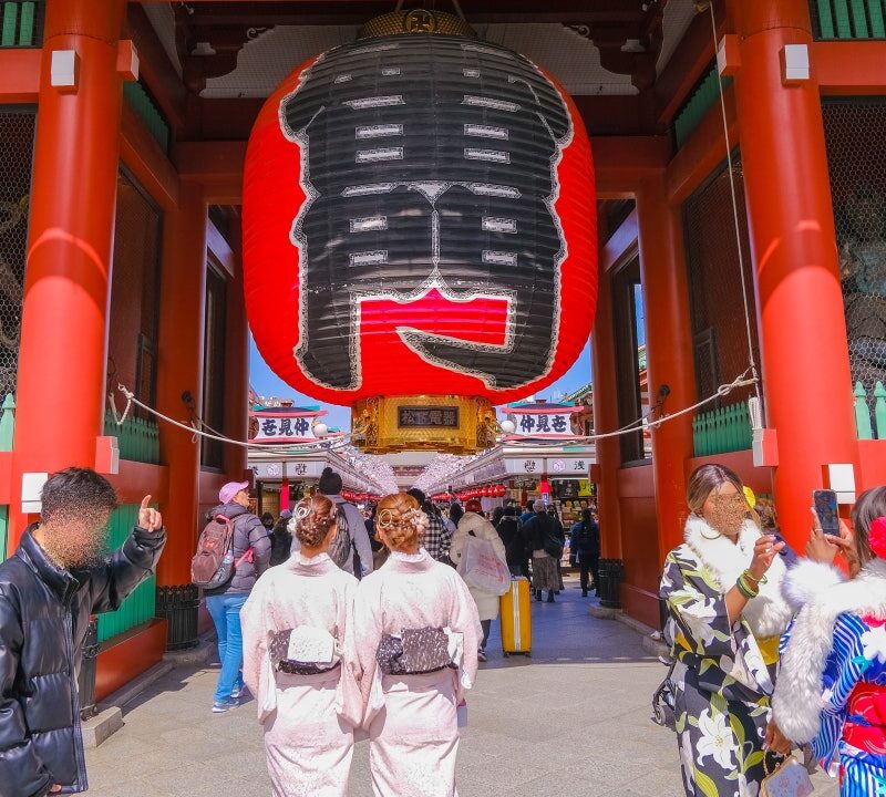 Asakusa Sensoji Temple, a must-see in Tokyo, Japan