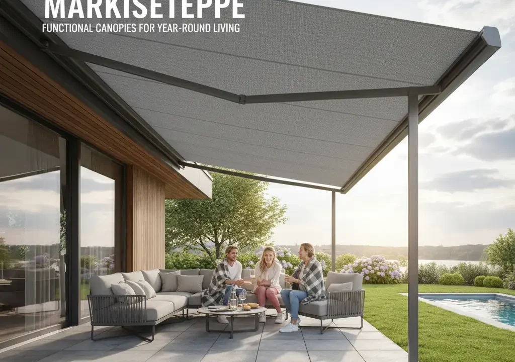 Markiseteppe: Functional Canopies for Year-Round Living